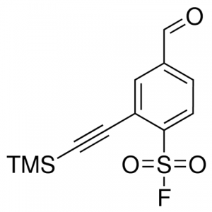 4-Formyl-2-((trimethylsilyl)ethynyl)benzenesulfonyl fluoride 900865-50MG