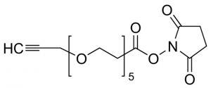Alkyne-PEG5-N-hydroxysuccinimidyl ester 