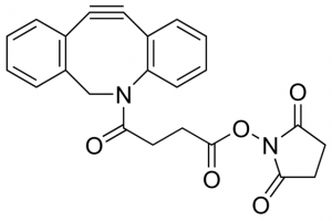 Dibenzocyclooctyne-N-hydroxysuccinimidyl ester 