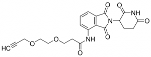Pomalidomide-PEG2-Alkyne 901529-50MG