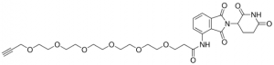 Pomalidomide-PEG6-Alkyne 901835-50MG