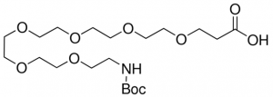 21-(Boc-amino)-4,7,10,13,16,19-hexaoxaheneicosanoic acid 