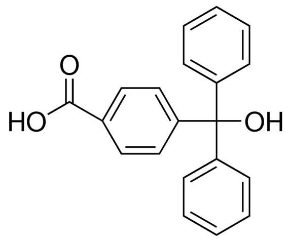4-(Diphenylhydroxymethyl)benzoic acid 
