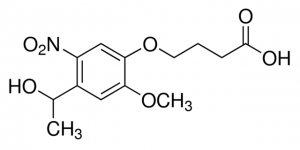 4-[4-(1-Hydroxyethyl)-2-methoxy-5-nitrophenoxy]butyric acid 