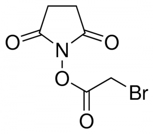 Bromoacetic acid N-hydroxysuccinimide ester 