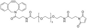 Dibenzocyclooctyne-PEG4-maleimide 