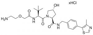 (S,R,S)-AHPC-PEG1-NH2 hydrochloride 901493-50MG