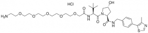 (S,R,S)-AHPC-PEG5-NH2 hydrochloride 901850-50MG