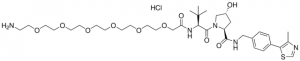 (S,R,S)-AHPC-PEG6-NH2 hydrochloride 901860-50MG