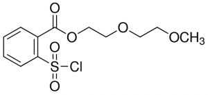 2-(2-Methoxyethoxy)ethyl 2-(chlorosulfonyl)benzoate 