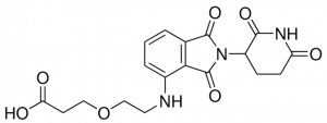 Pomalidomide-PEG1-CO2H 901527-50MG