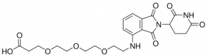 Pomalidomide-PEG3-CO2H 901504-50MG