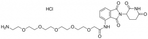 Pomalidomide-PEG5-NH2 hydrochloride 901831-50MG