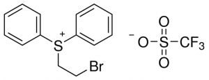 (2-Bromoethyl)diphenylsulfonium trifluoromethanesulfonate 