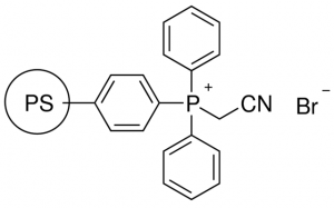 (Cyanomethyl)triphenylphosphonium bromide, polymer-bound 