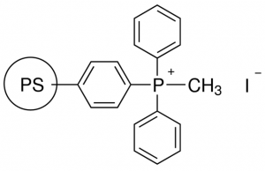 Methyltriphenylphosphonium iodide, polymer-bound 