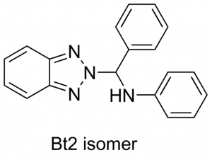 N,-Diphenylbenzotriazolemethanamine, mixture of Bt1 and Bt2 isomers 