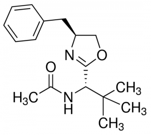 N-((S)-1-((S)-4-Benzyl-4,5-dihydrooxazol-2-yl)-2,2-dimethylpropyl)acetamide 900714-50MG