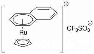 [(Cp)Ru(6-naphthalene)]OTf 