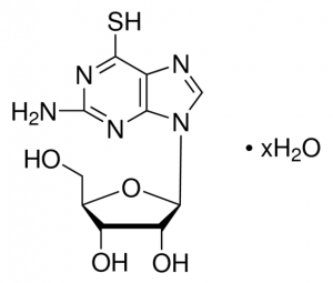 ()-2-Amino-6-mercaptopurine riboside hydrate 