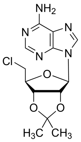 5-Chloro-2,3-isopropylidene adenosine 