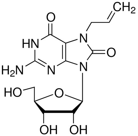 7-Allyl-7,8-dihydro-8-oxoguanosine 