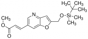 (E)-Methyl 3-(2-((tert-butyldimethylsilyloxy)methyl)furo[3,2-b]pyridin-6-yl)acrylate ADE001177-1G
