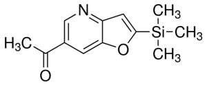 1-(2-(Trimethylsilyl)furo[3,2-b]pyridin-6-yl)ethanone ADE001200-1G