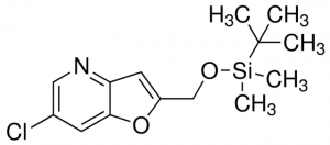 2-((tert-Butyldimethylsilyloxy)methyl)-6-chlorofuro[3,2-b]pyridine ADE001164-1G