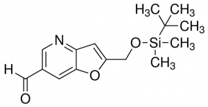 2-((tert-Butyldimethylsilyloxy)methyl)furo[3,2-b]pyridine-6-carbaldehyde ADE001160-1G