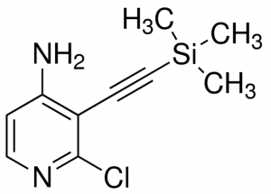2-Chloro-3-((trimethylsilyl)ethynyl)pyridin-4-amine ADE000543-1G