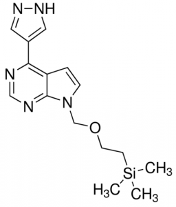 4-(1H-Pyrazol-4-yl)-7-((2-(trimethylsilyl)ethoxy)methyl)-7H-pyrrolo[2,3-d]pyrimidine ADE001297-1G