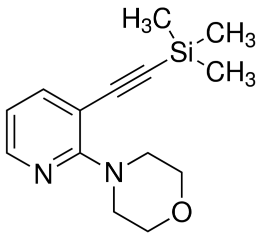 4-(3-Trimethylsilanylethynyl-pyridin-2-yl)-morpholine ADE000259-1G