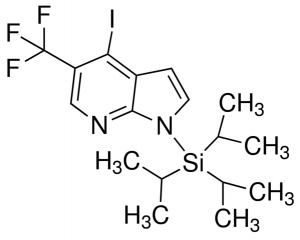 4-Iodo-5-(trifluoromethyl)-1-(triisopropylsilyl)-1H-pyrrolo[2,3-b]pyridine ADE001109-1G