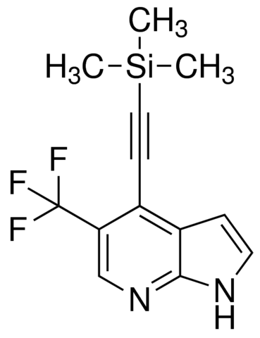 5-(Trifluoromethyl)-4-((trimethylsilyl)ethynyl)-1H-pyrrolo[2,3-b]pyridine ADE001117-1G