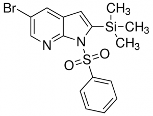 5-Bromo-1-(phenylsulfonyl)-2-(trimethylsilyl)-1H-pyrrolo[2,3-b]pyridine ADE001136-1G