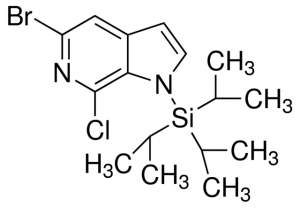 5-Bromo-7-chloro-1-(triisopropylsilyl)-1H-pyrrolo[2,3-c]pyridine ADE001030-1G