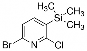 6-Bromo-2-chloro-3-(trimethylsilyl)pyridine ADE000578-1G