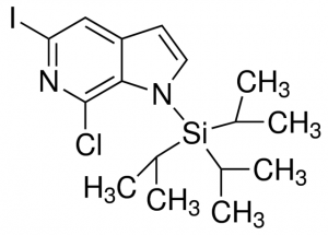 7-Chloro-5-iodo-1-(triisopropylsilyl)-1H-pyrrolo[2,3-c]pyridine ADE001031-1G