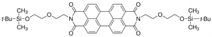 N,N-Bis[2-(2-tert-butyldimethylsilyloxyethoxy)ethyl]-3,4,9,10-perylenetetracarboxylic diimide 