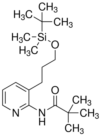 N-(3-(3-(tert-Butyldimethylsilyloxy)propyl)pyridin-2-yl)pivalamide ADE000806-1G