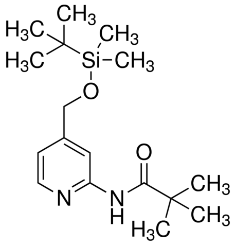 N-[4-(tert-Butyl-dimethyl-silanyloxymethyl)-pyridin-2-yl]-2,2-dimethyl-propionamide ADE000279-1G