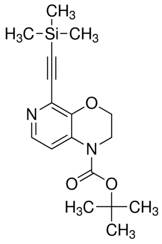 tert-Butyl 5-((trimethylsilyl)ethynyl)-2,3-dihydro-1H-pyrido[3,4-b][1,4]oxazine-1-carboxylate ADE001261-1G