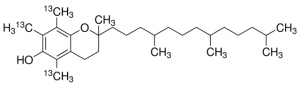 ()--Tocopherol-(trimethyl-13C3 phenyl) 