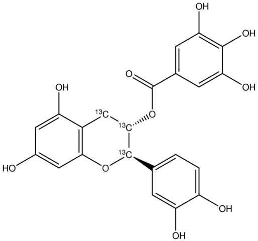 ()-Catechin-2,3,4-13C3 gallate 
