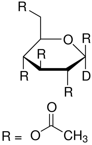 -D-Glucose-1-C-d pentaacetate 