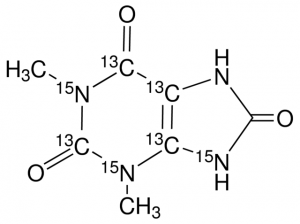 1,3-Dimethyluric acid-2,4,5,6-13C4-1,3,9-15N3 