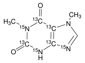 1,7-Dimethylxanthine-2,4,5,6-13C4-1,3,9-15N3 