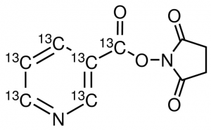 1-Nicotinoyloxy-13C6 succinimide 