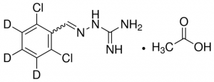 2,6-Dichlorobenzylidene-3,4,5-d3-aminoguanidine acetate 